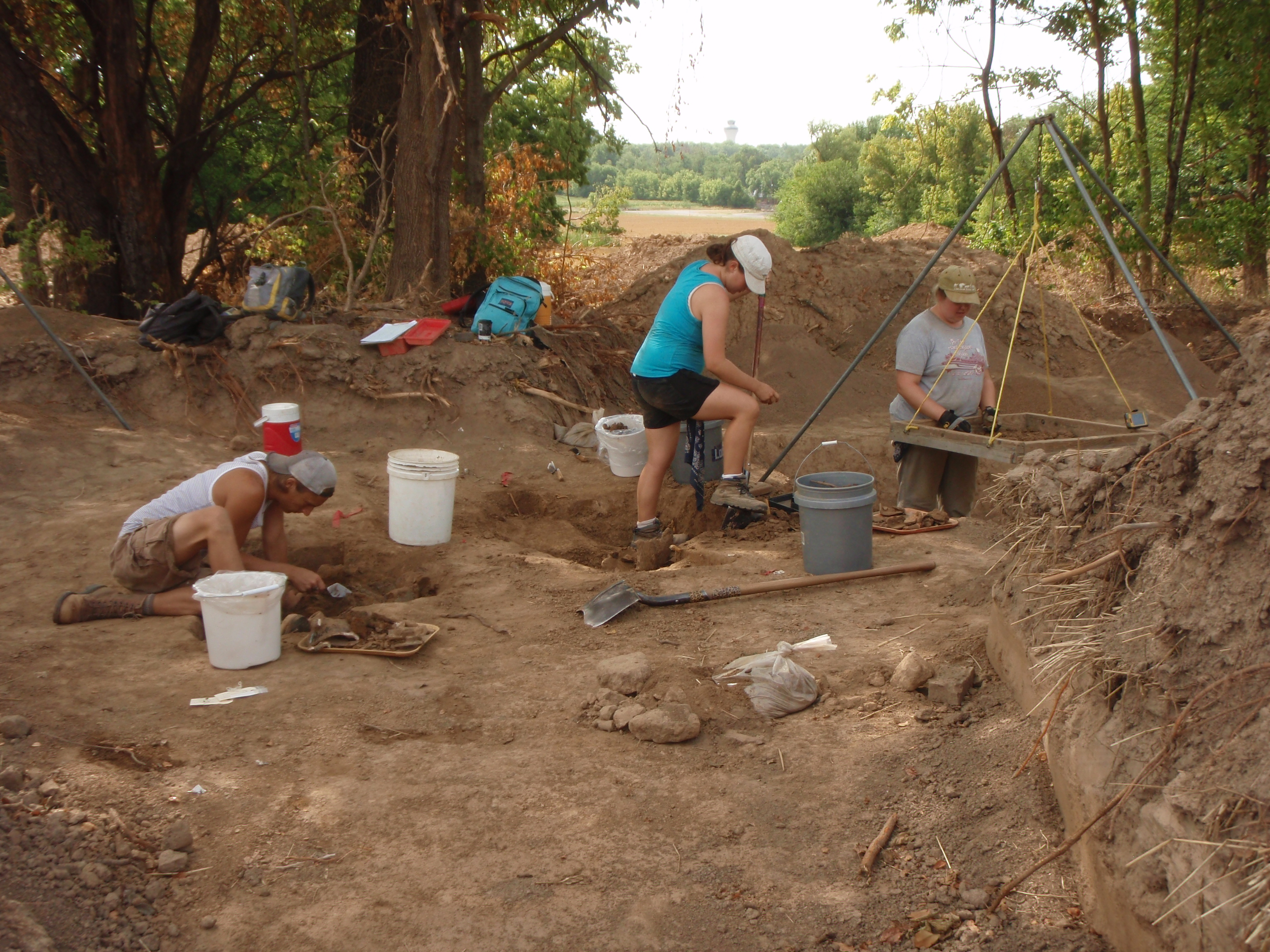 Reider Road site excavation